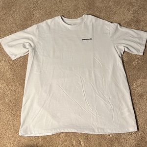 Men’s White Patagonia T-Shirt